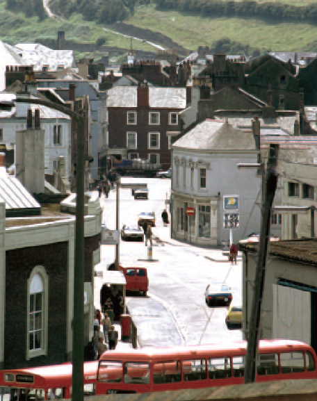 Tangier Street, Whitehaven. Crane driver Fred Gill lived with his brother in Keighley, West Yorkshire